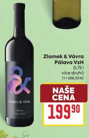 Zlomek & Vávra Pálava VzH 0,75l