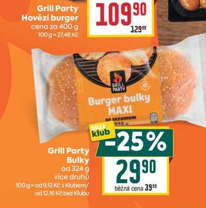 Grill Party Bulky od 324 g