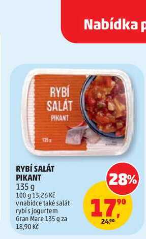 RYBÍ SALÁT PIKANT 135 g
