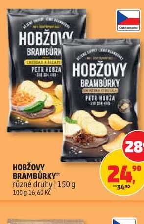 HOBŽOVY BRAMBURKY* různé druhy 150 g