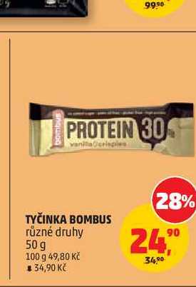 TYČINKA BOMBUS 50g