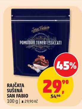 RAJČATA SUŠENÁ SAN FABIO 100g