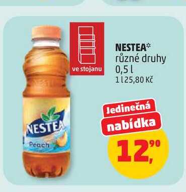 NESTEA* různé druhy ve stojanu 0,5l