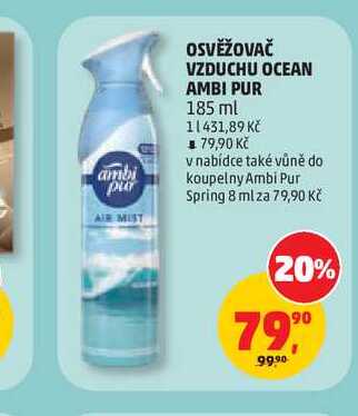 OSVĚŽOVAČ VZDUCHU OCEAN AMBI PUR 185 ml