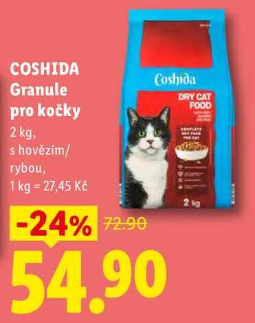 COSHIDA Granule pro kočky, 2 kg