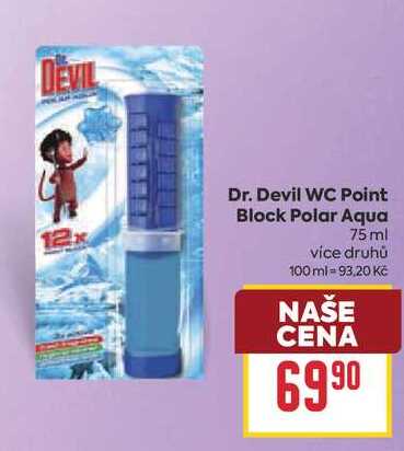 Dr. Devil WC Point Block Polar Aqua 75 ml