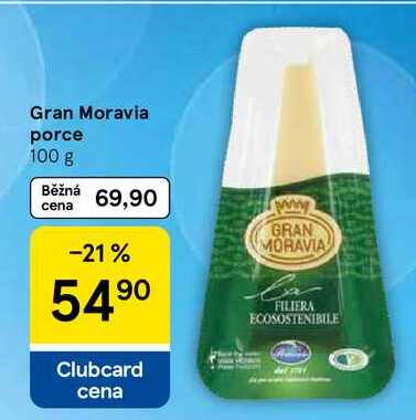 Gran Moravia porce, 100 g