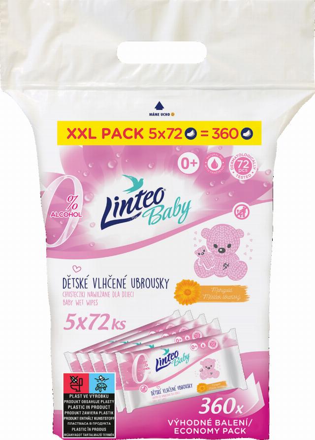 Linteo Dětské vlhčené ubrousky