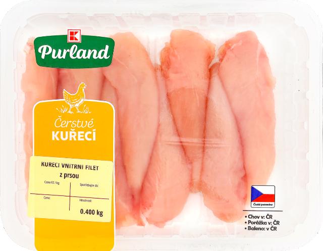 K-Purland Kuřecí stripsy z prsních řízků