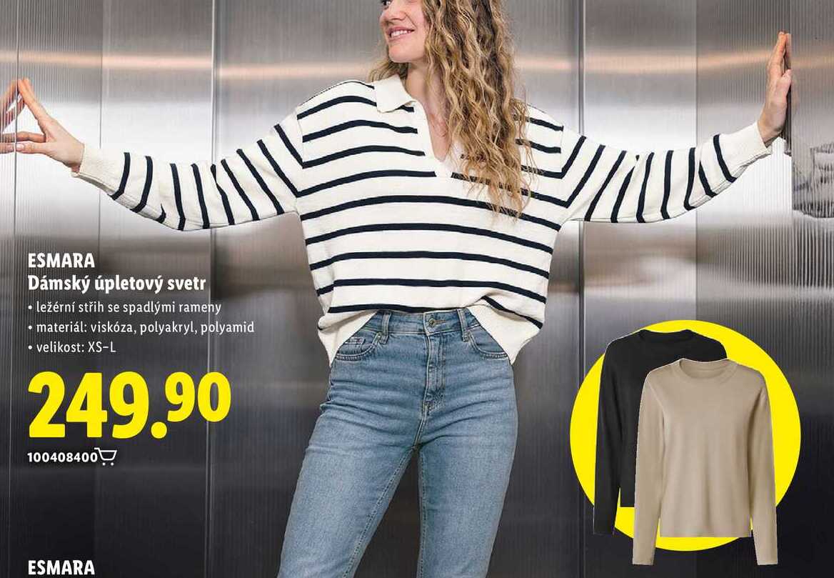 ESMARA Dámský úpletový svetr