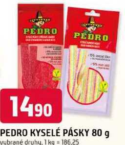 PEDRO KYSELÉ PÁSKY 80 g