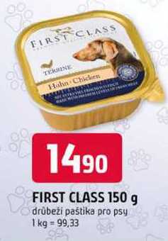 FIRST CLASS 150 g drůbeži paštika pro psy