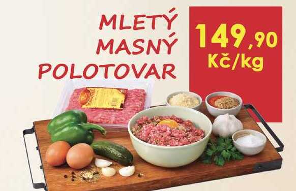 Mletý masný polotovar 1kg