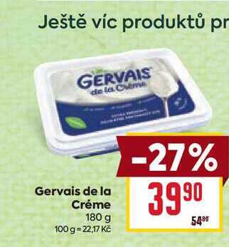 Gervais de la Créme 180 g 