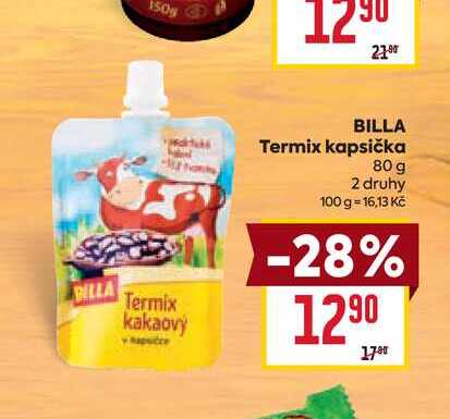 BILLA Termix kapsička 80 g 