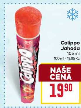 Calippo Jahoda 105 ml 