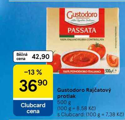 Gustodoro Rajčatový protlak, 500 g 