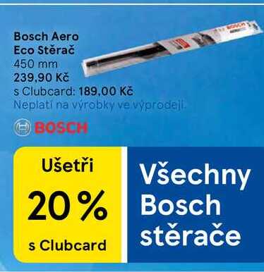 Bosch Aero Eco Stěrač 450 mm