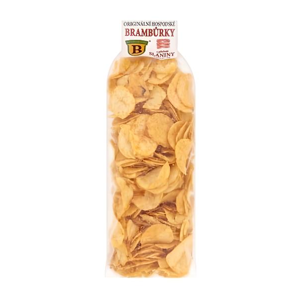 Originální hospodské brambůrky slanina