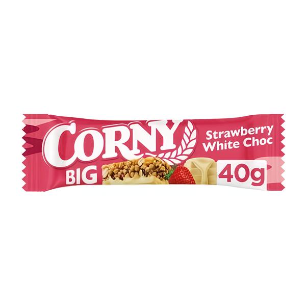 Corny BIG cereální tyčinka jahoda-bílá čokoláda