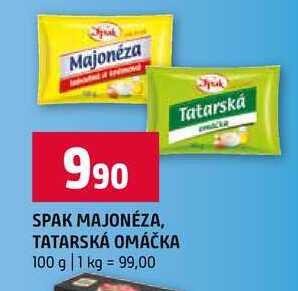 SPAK MAJONÉZA, TATARSKÁ OMÁČKA 100 g 