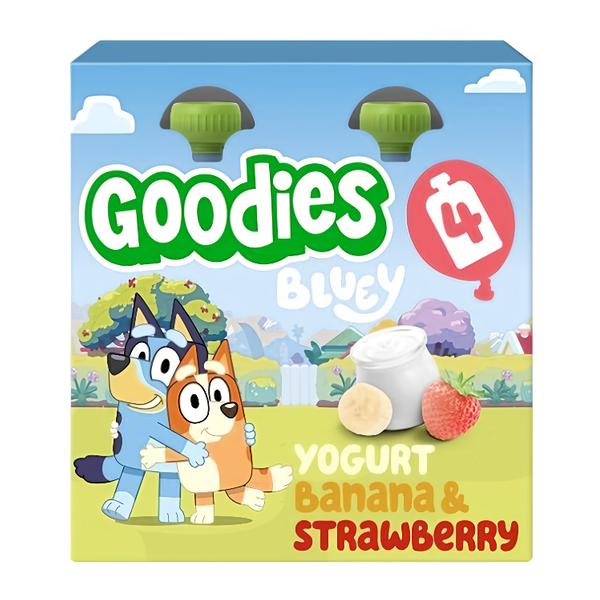 Goodies Kapsička Bluey jogurt, banán a jahoda (4x 100 g)