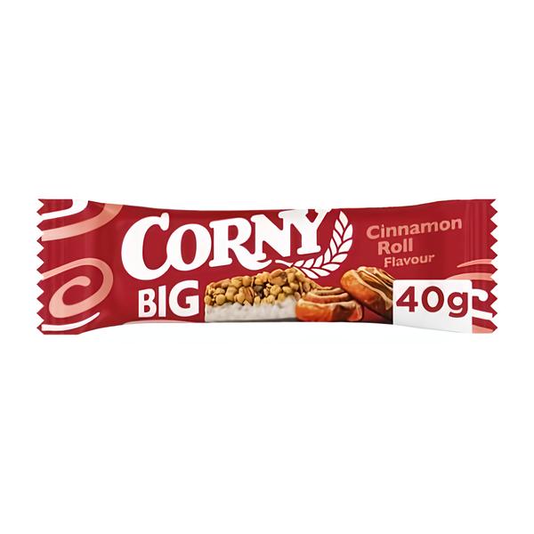 Corny BIG skořicová rolka, bílá poleva