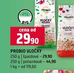 PROSIO VLOČKY 250 g špaldové 250 g pohankové