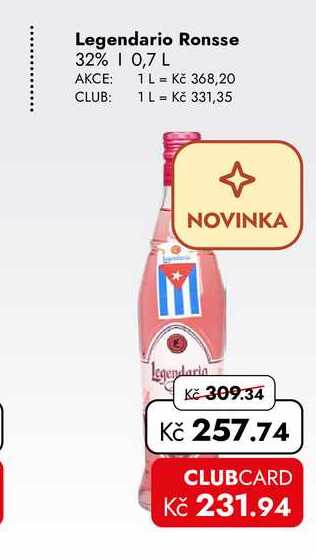 Legendario Ronsse 32% 0,7l