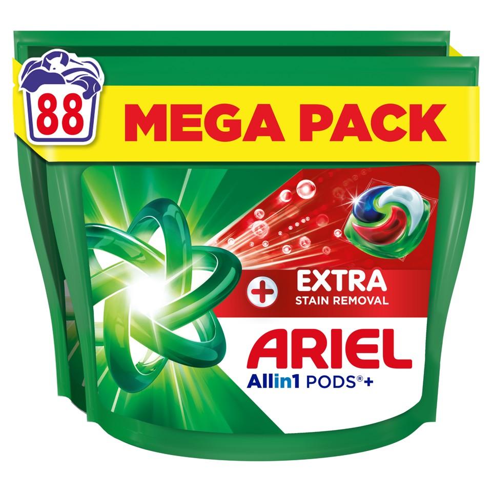 Ariel Plus Extra Allin1 kapsle na praní 88 ks