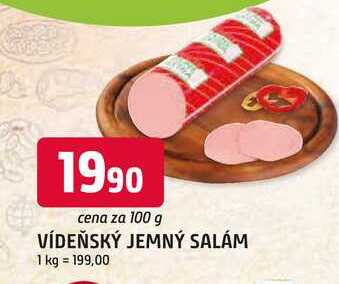 VÍDEŇSKÝ JEMNÝ SALÁM 100 g