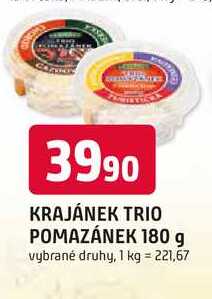 KRAJÁNEK TRIO POMAZÁNEK 180 g