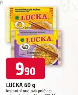 LUCKA 60 g Instantní nudlová polévka