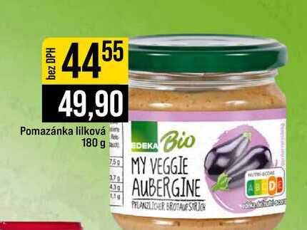 Pomazánka lilková 180 g