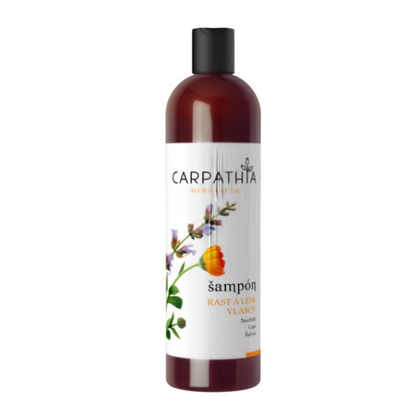 Carpathia Herbarium Šampon pro růst a lesk vlasů