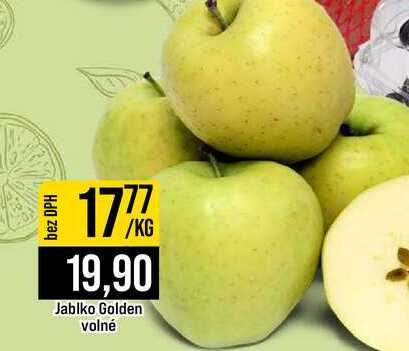 Jablko Golden volné 1kg