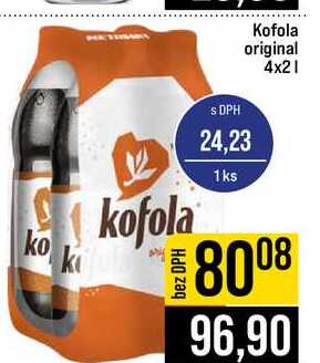 Kofola original 4x2l