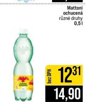 Mattoni ochucená různé druhy 0,5l