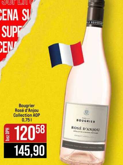Bougrier Rosé d'Anjou Collection AOP 0,75l