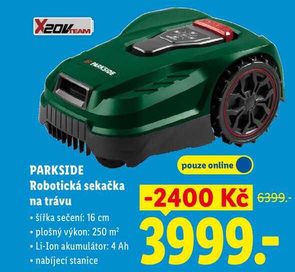 PARKSIDE Robotická sekačka na trávu