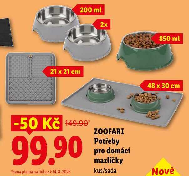 ZOOFARI Potřeby pro domácí mazlíčky, kus/sada