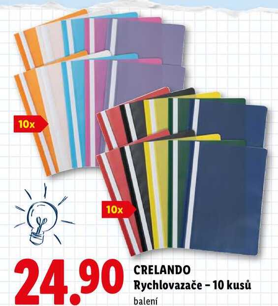 CRELANDO Rychlovazače - 10 kusů, balení