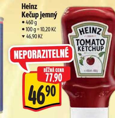 Heinz Kečup jemný 460 g
