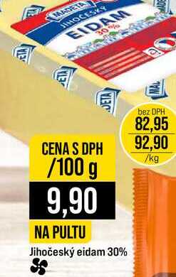 Jihočeský eidam 30% 100g