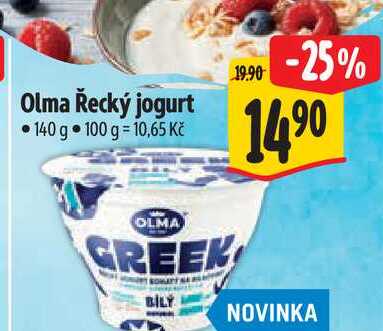 Olma Řecký jogurt 140 g 