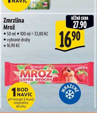 Zmrzlina Mrož 50 ml