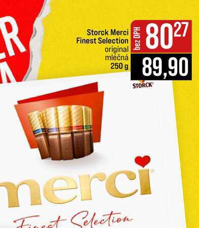 Merci Finest Selection original mléčná 250 g