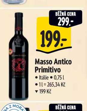 Masso Antico Primitivo 0,75 l