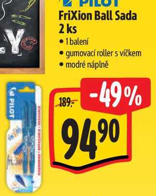 Frixion Ball Sada 2 ks