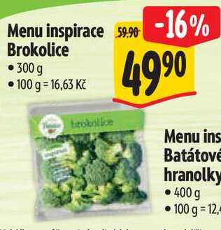 Menu inspirace Brokolice, 300 g 